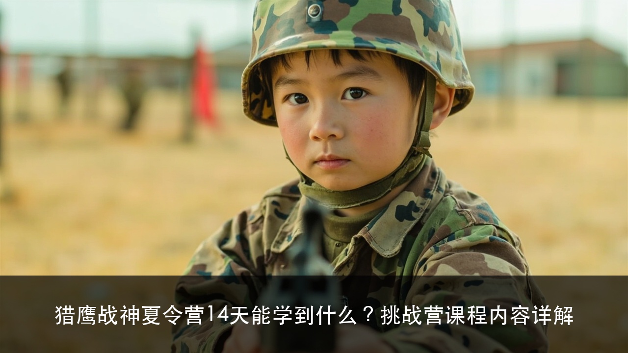 猎鹰战神夏令营14天能学到什么?挑战营课程内容详解