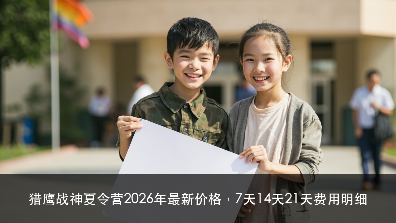 猎鹰战神夏令营2026年最新价格,7天14天21天费用明细
