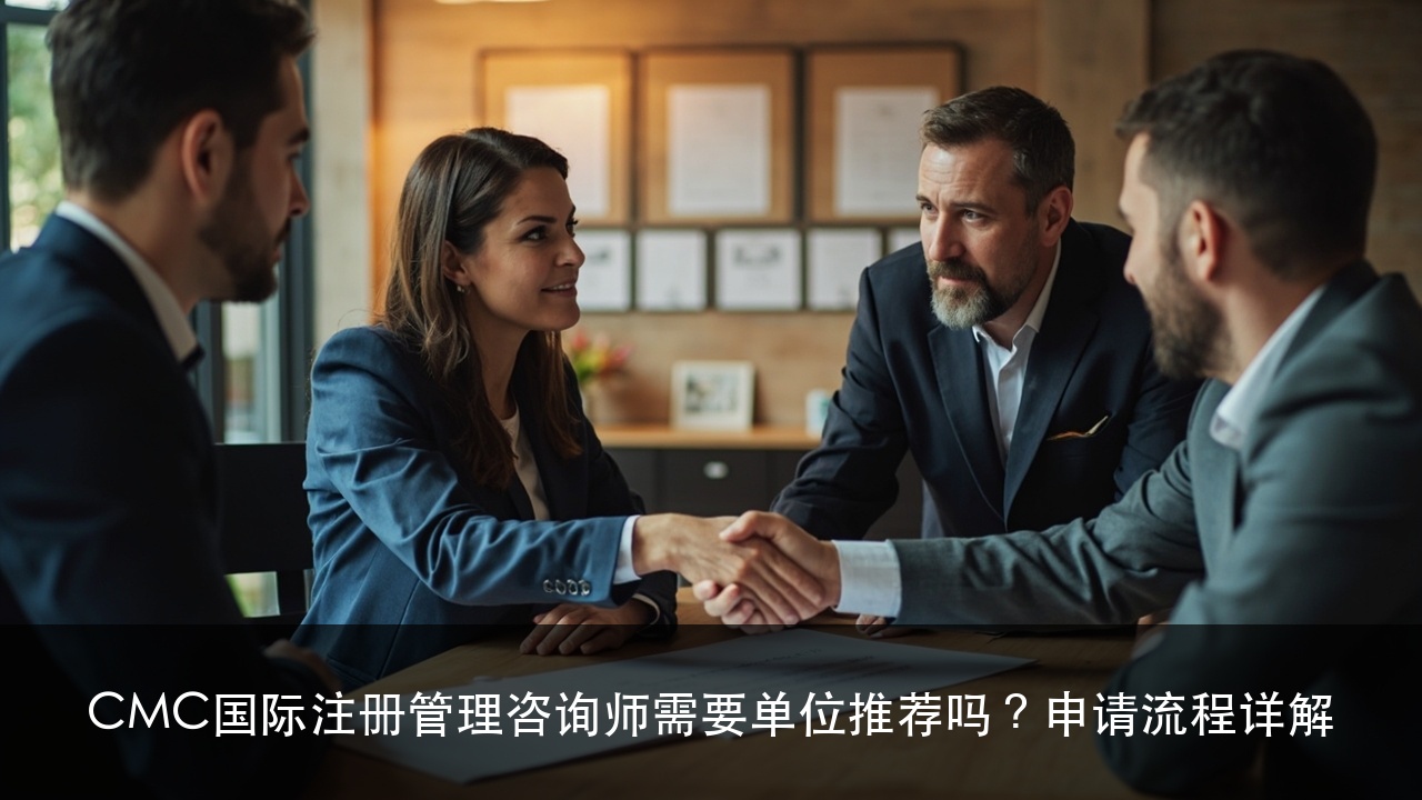 CMC国际注册管理咨询师需要单位推荐吗?申请流程详解