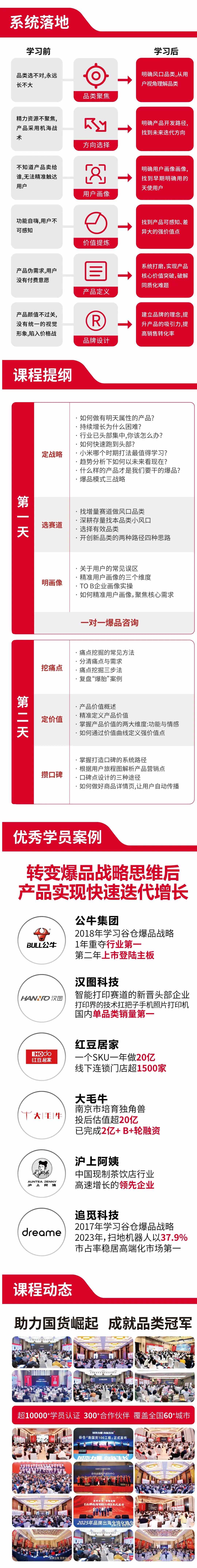 谷仓爆品战略班合肥站开课通知:6月25日-26日聚焦爆品打造与产品增长
