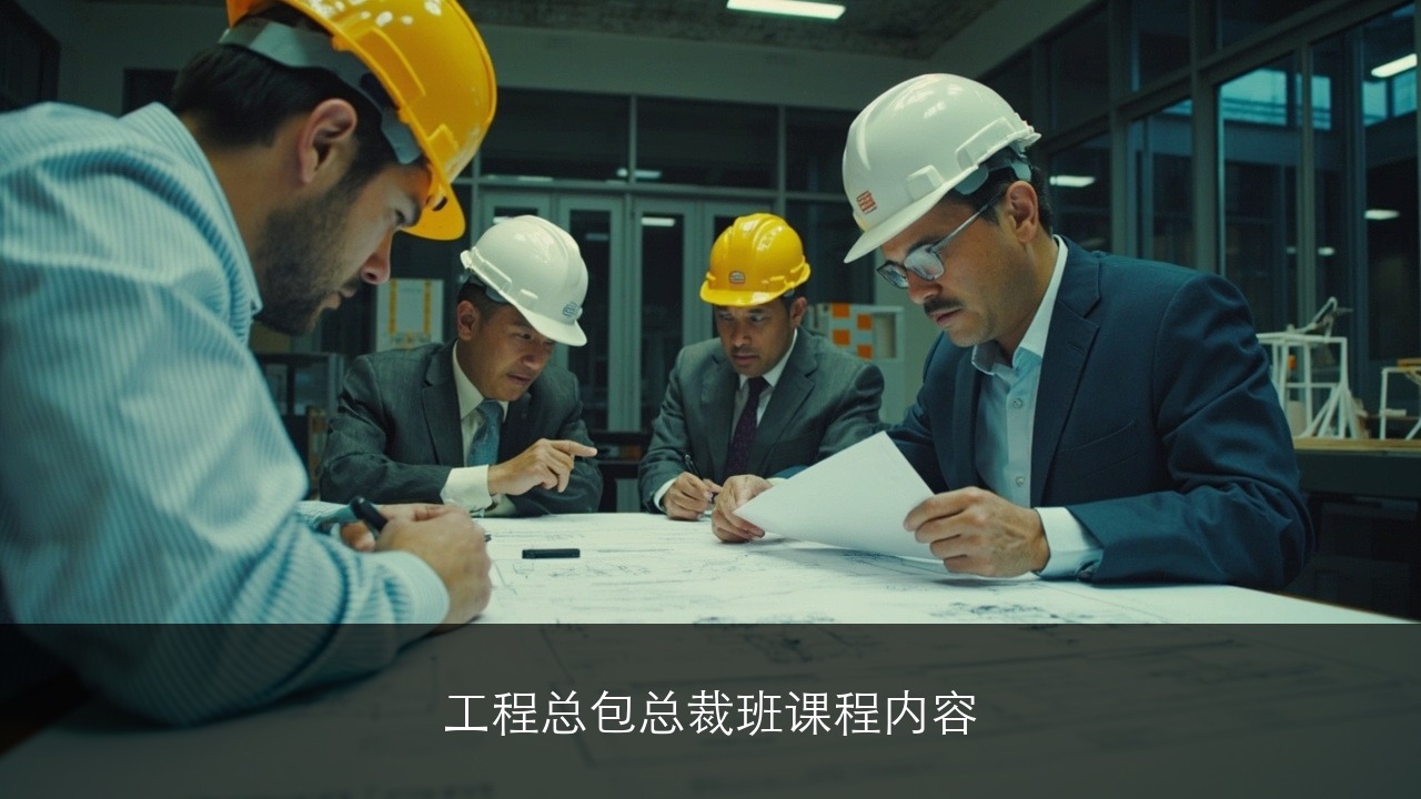 工程总包总裁班课程内容有哪些?