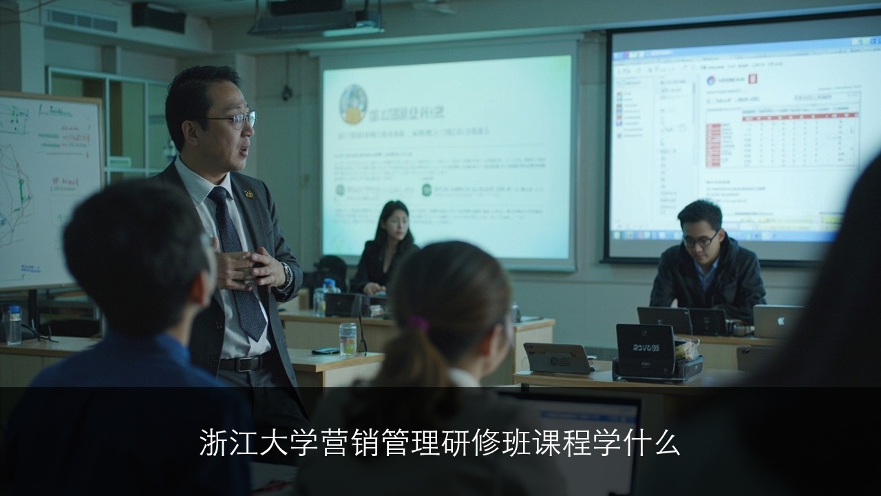 浙江大学营销管理研修班课程学什么