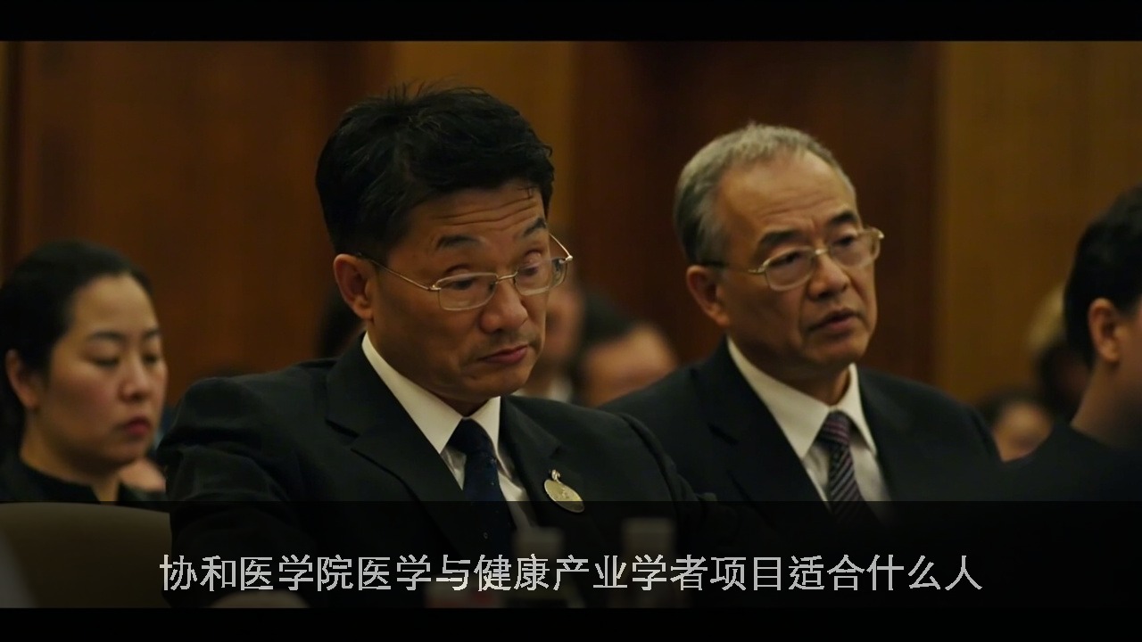 协和医学院医学与健康产业学者项目适合什么人