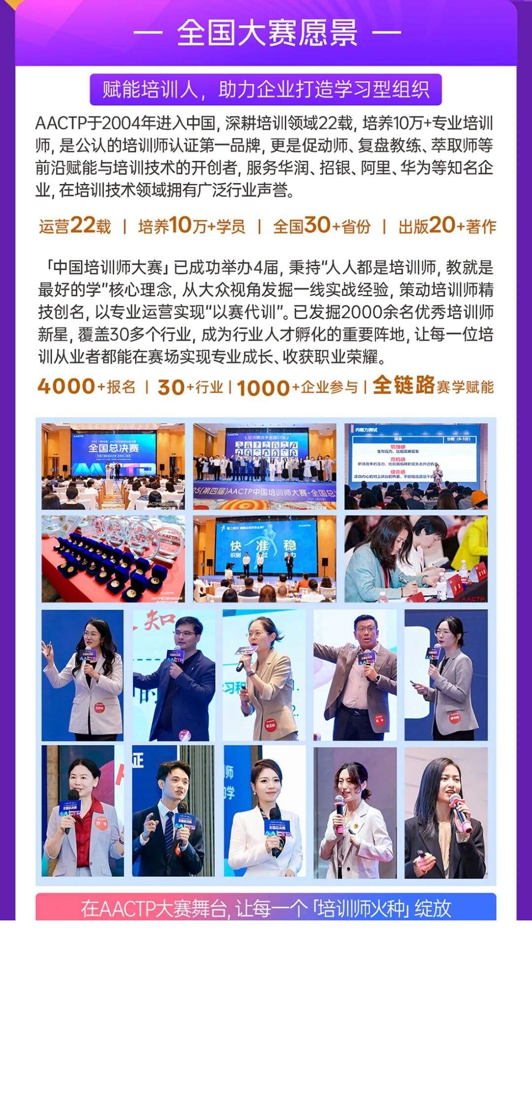 AACTP培训师大赛火热报名中:用结果说话,成就T型培训人