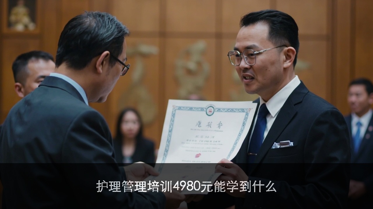 护理管理培训4980元能学到什么