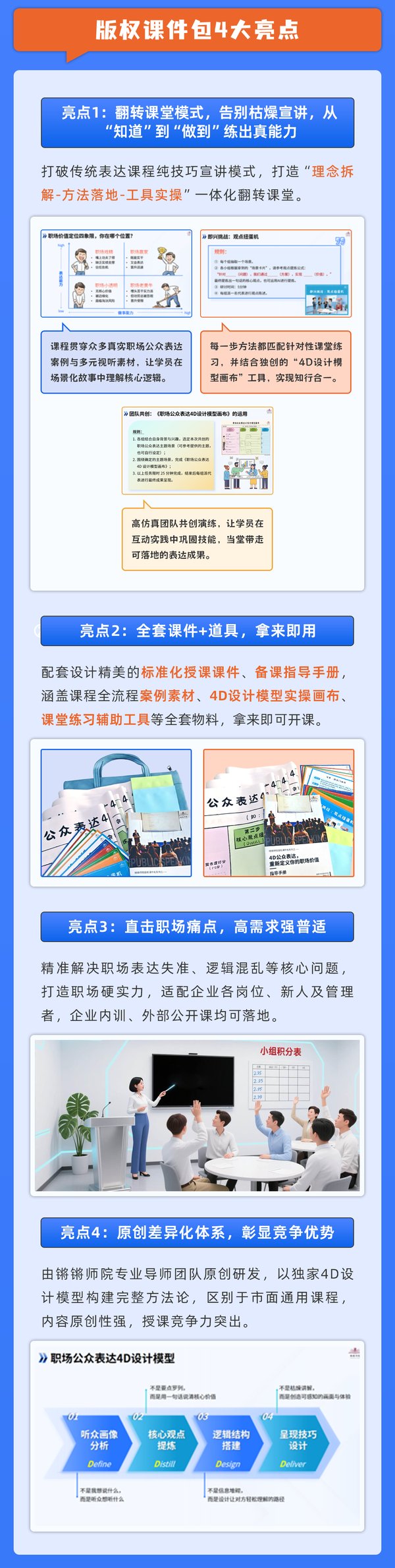 AACTP | 锵锵师院 | 《4D公众表达》版权课件包 | 重新定义你的职场价值