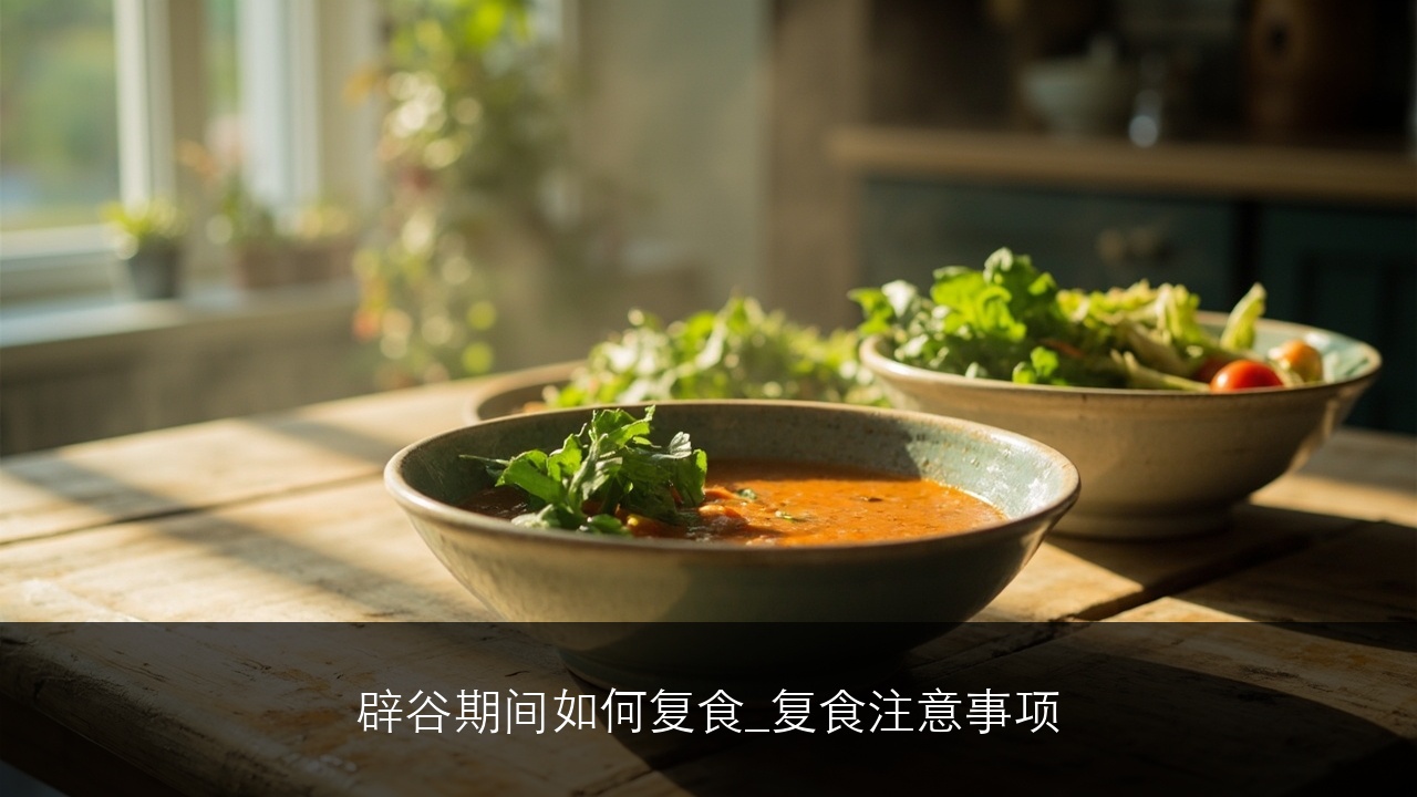 辟谷期间如何复食_复食注意事项