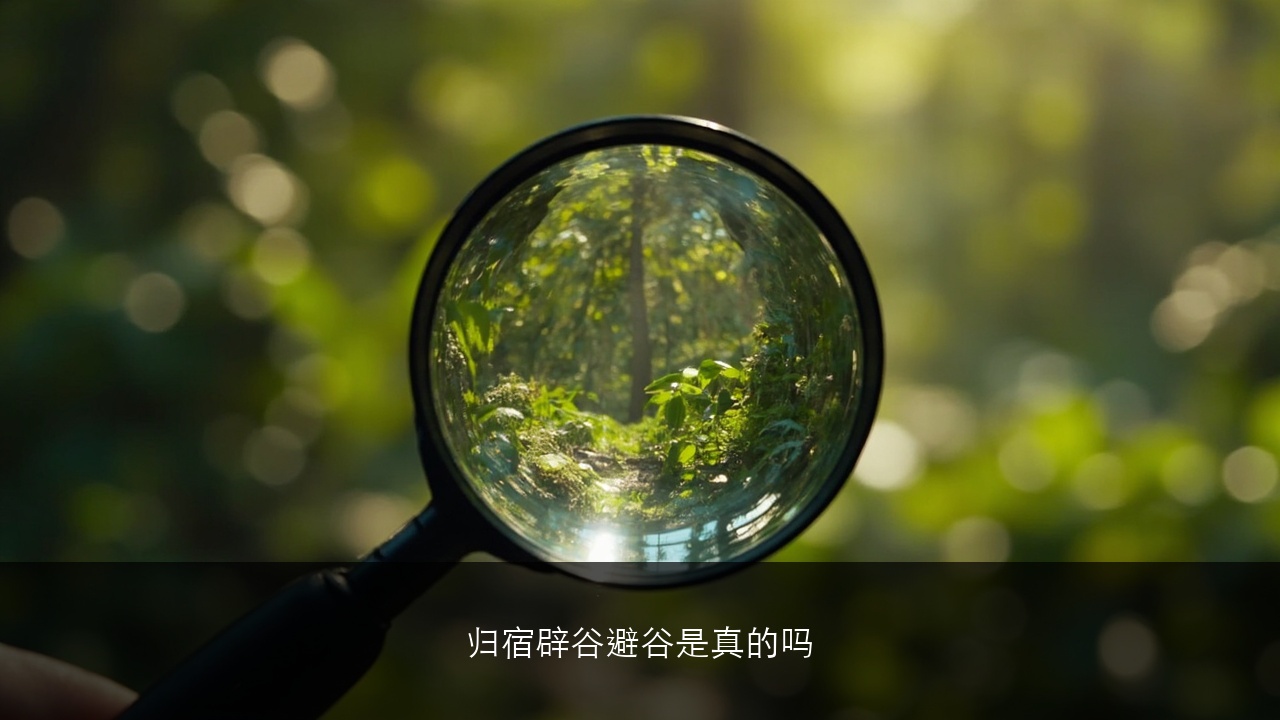 归宿辟谷避谷是真的吗