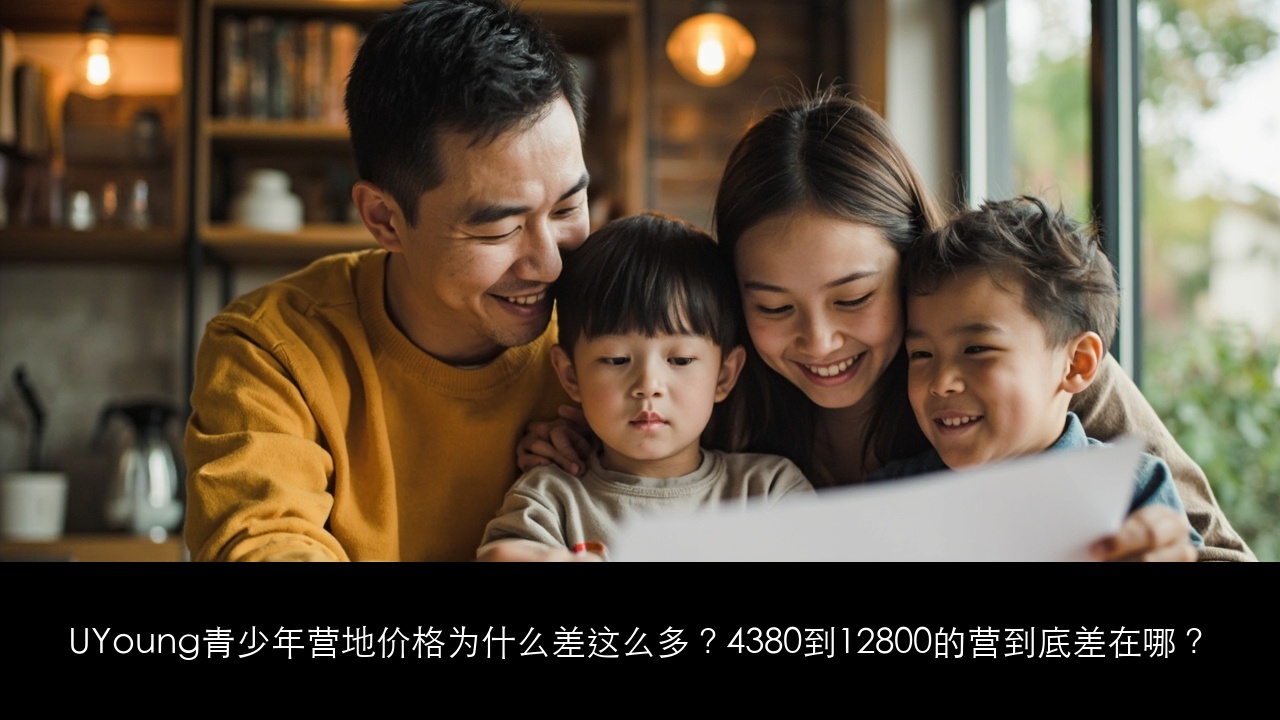 UYoung青少年营地价格为什么差这么多？4380到12800的营到底差在哪？