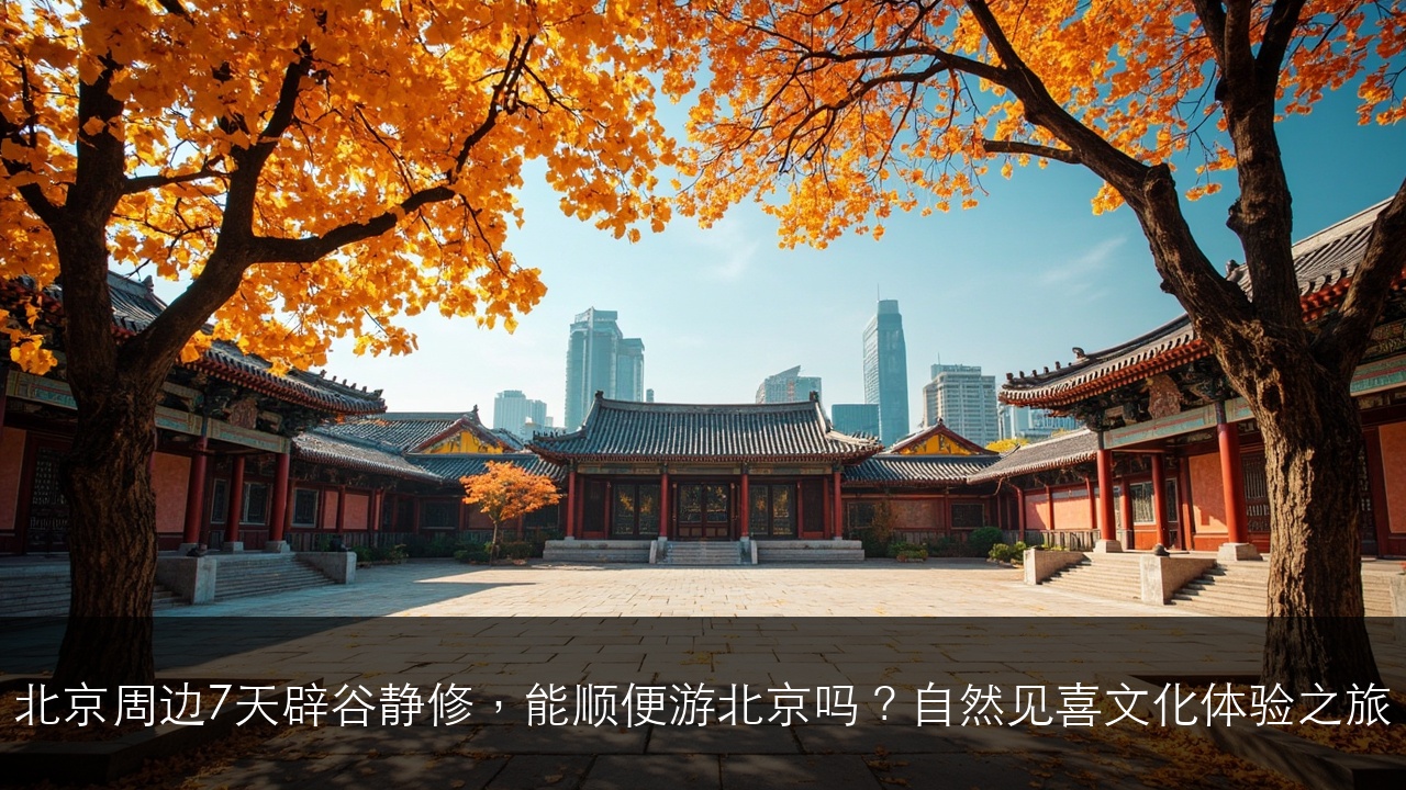 北京周边7天辟谷静修,能顺便游北京吗?自然见喜文化体验之旅