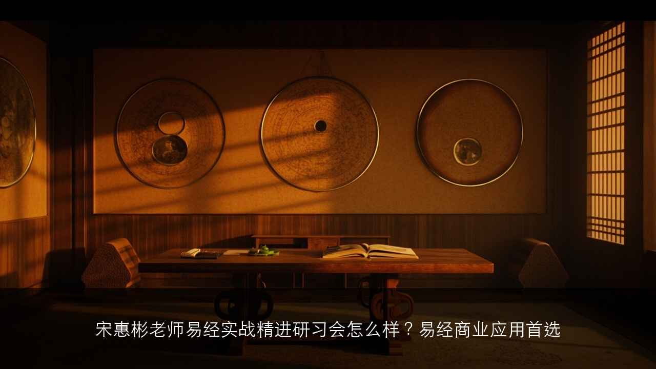 宋惠彬老师易经实战精进研习会怎么样?易经商业应用首选