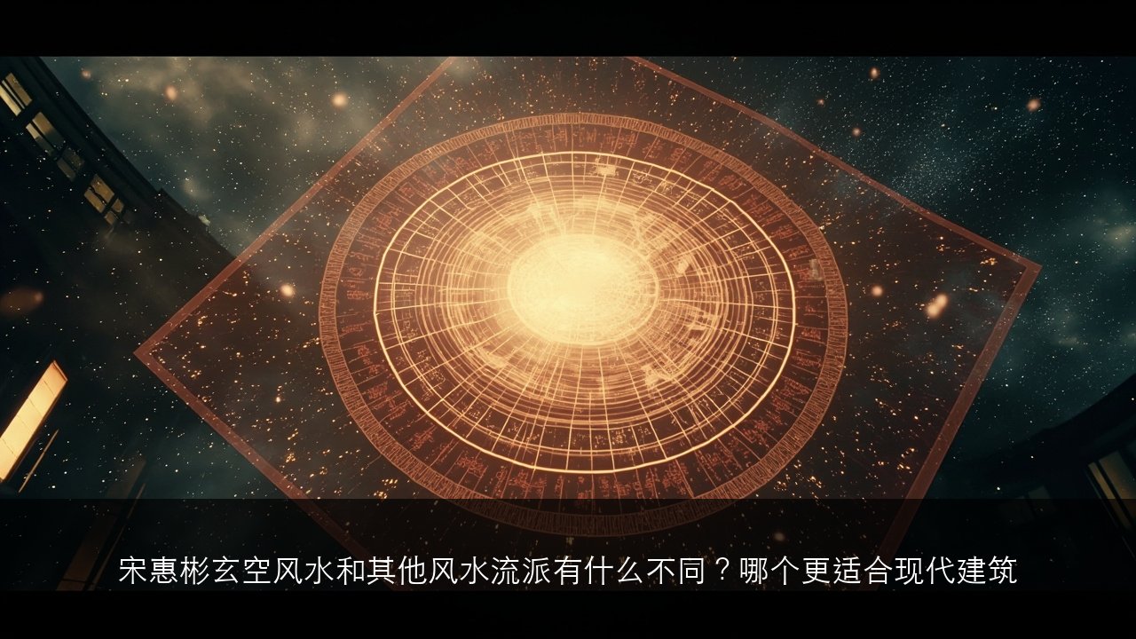 宋惠彬玄空风水和其他风水流派有什么不同？哪个更适合现代建筑