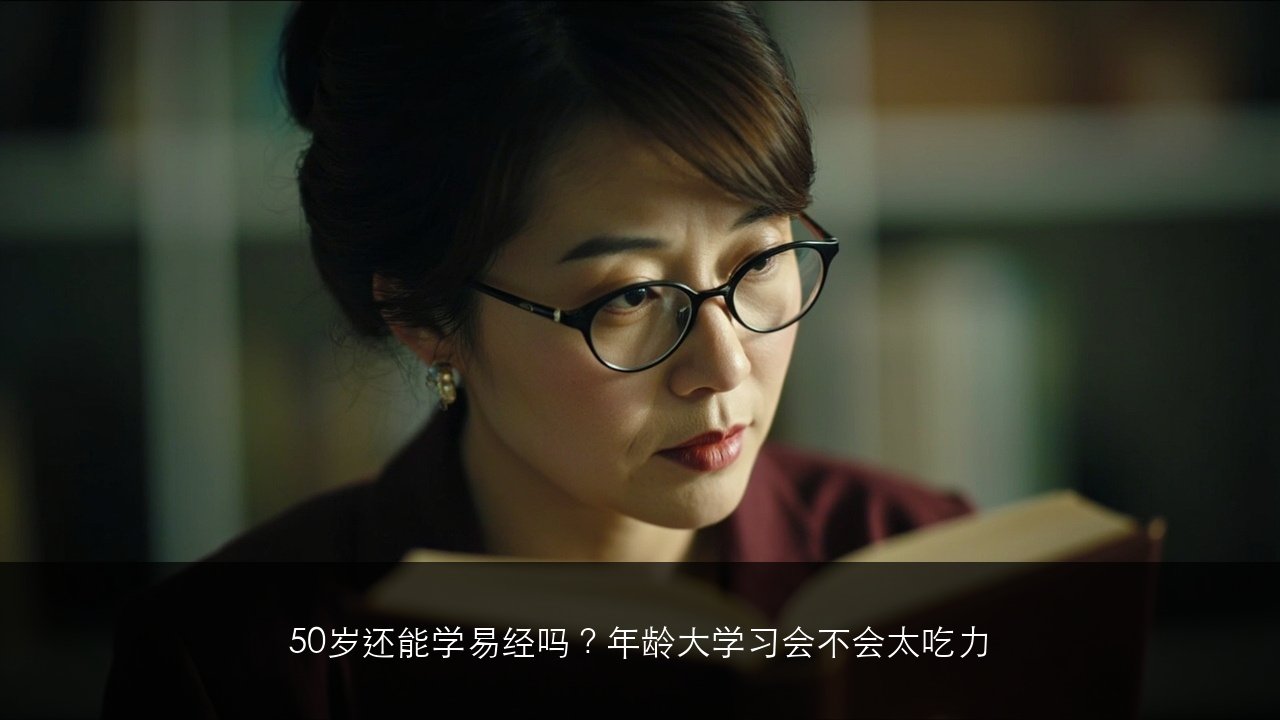 50岁还能学易经吗?年龄大学习会不会太吃力