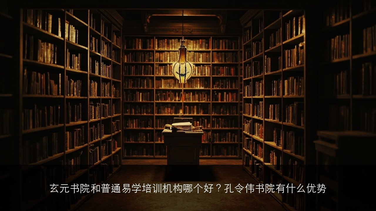 玄元书院和普通易学培训机构哪个好?孔令伟书院有什么优势