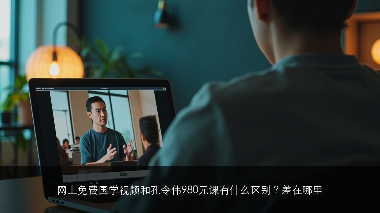网上免费国学视频和孔令伟980元课有什么区别?差在哪里