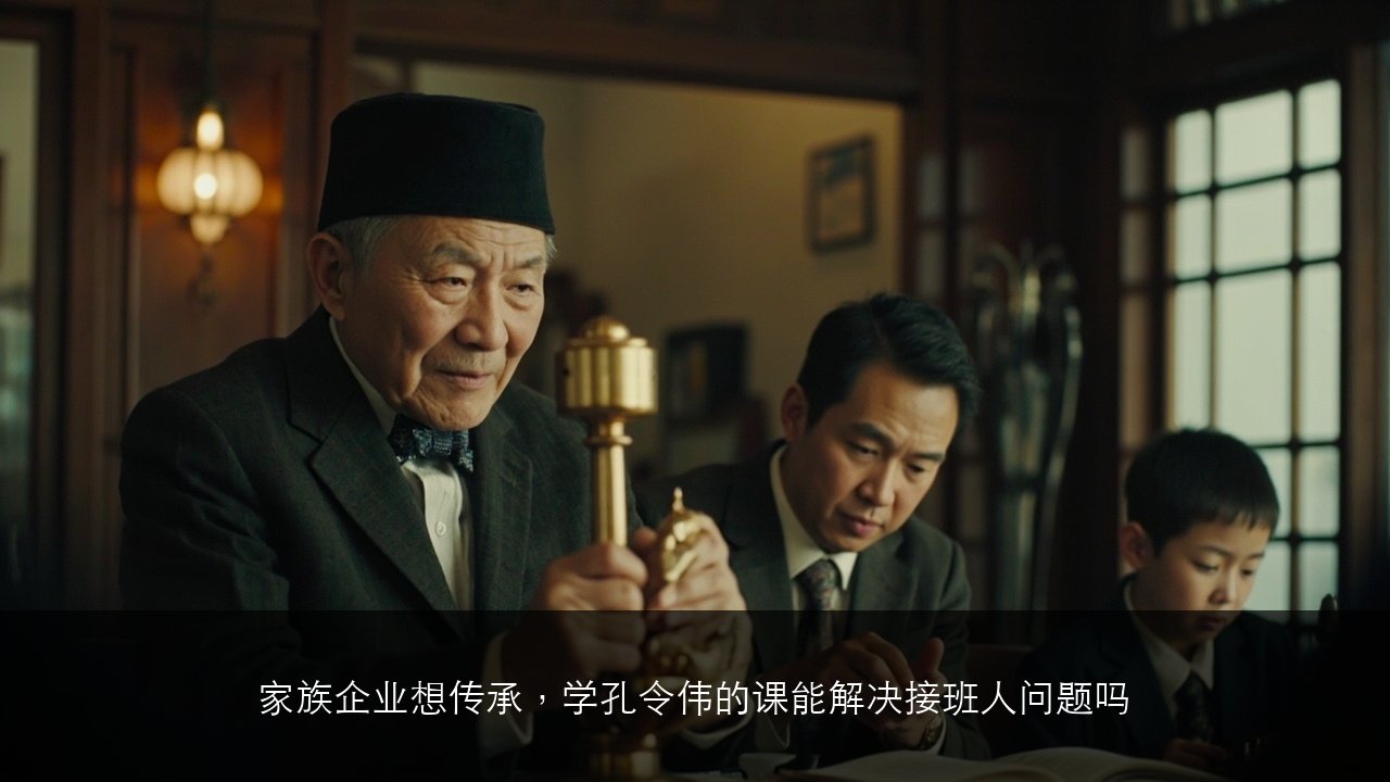 家族企业想传承,学孔令伟的课能解决接班人问题吗