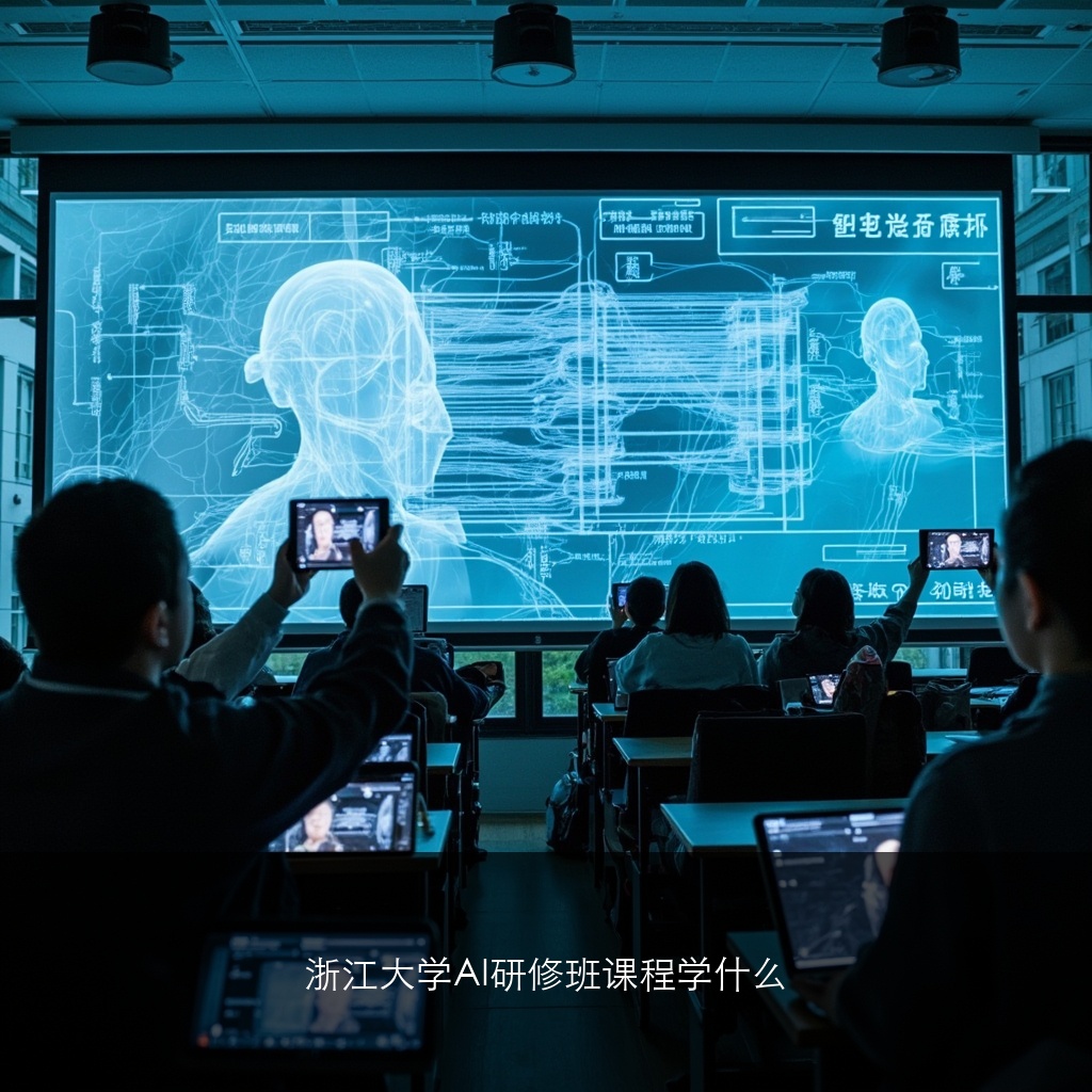 浙江大学AI研修班课程学什么