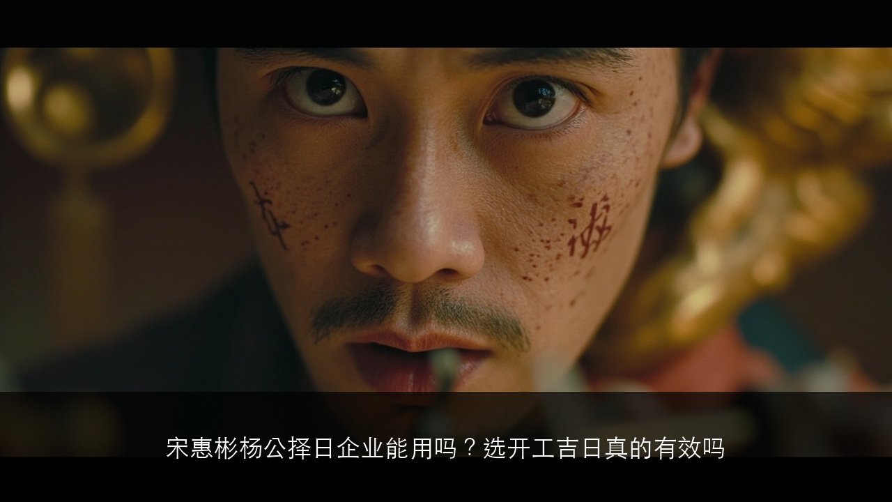 宋惠彬杨公择日企业能用吗?选开工吉日真的有效吗