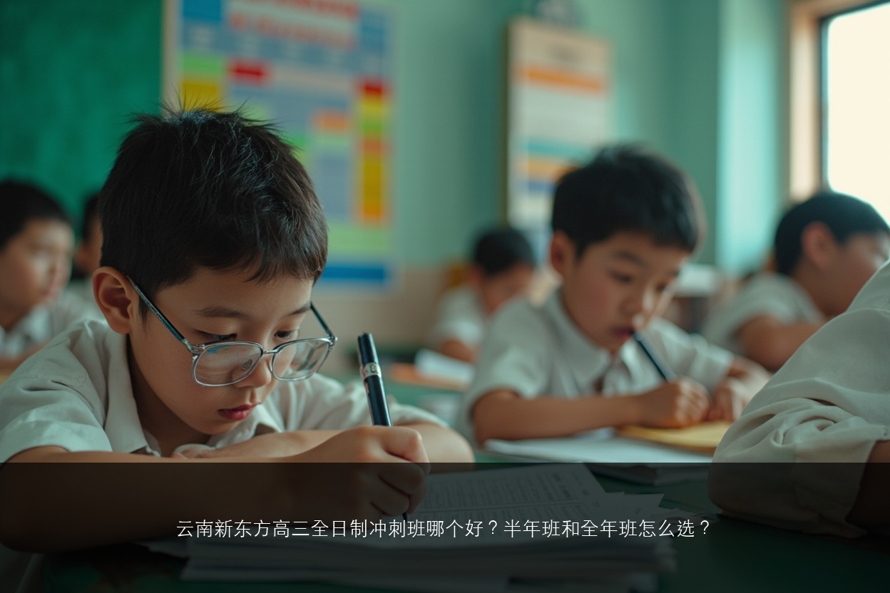 云南新东方高三全日制冲刺班哪个好？半年班和全年班怎么选？