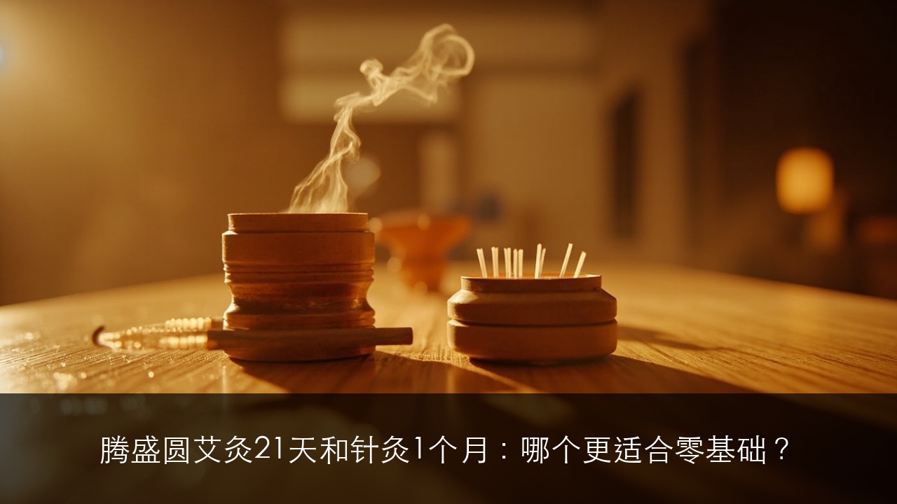 腾盛圆艾灸21天和针灸1个月：哪个更适合零基础？