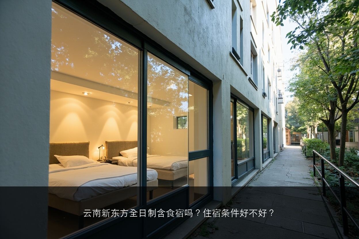 云南新东方全日制含食宿吗？住宿条件好不好？