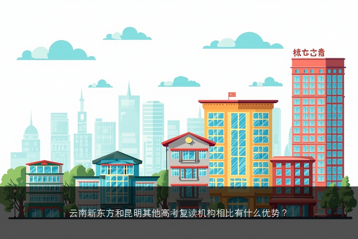 云南新东方和昆明其他高考复读机构相比有什么优势？