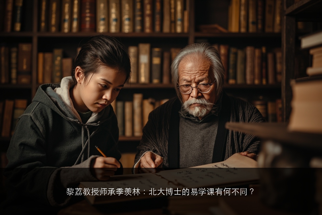 黎荔教授师承季羡林：北大博士的易学课有何不同？