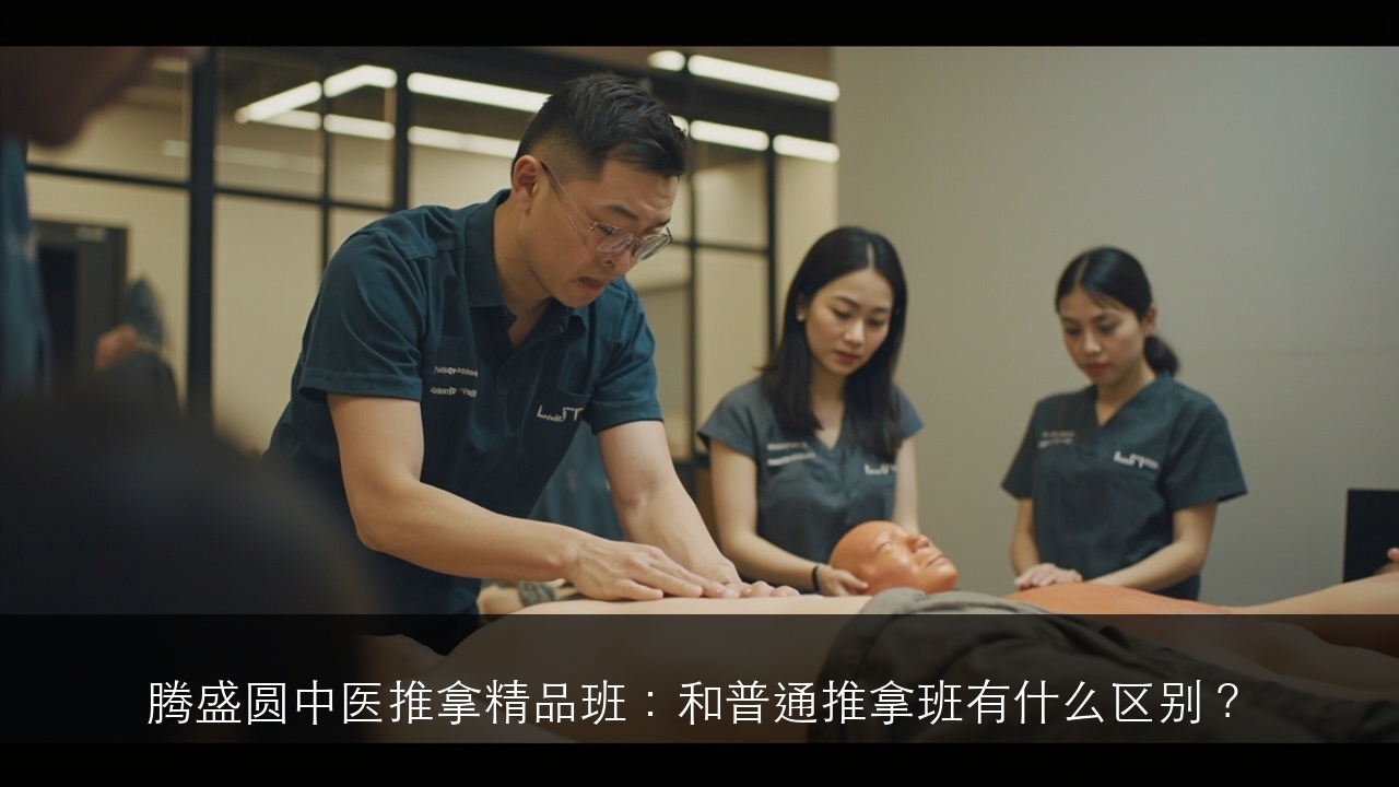 腾盛圆中医推拿精品班：和普通推拿班有什么区别？