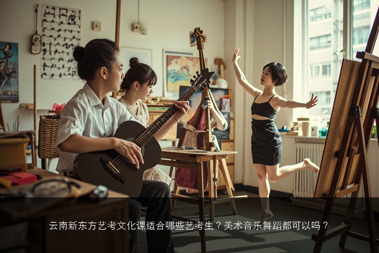 云南新东方艺考文化课适合哪些艺考生？美术音乐舞蹈都可以吗？