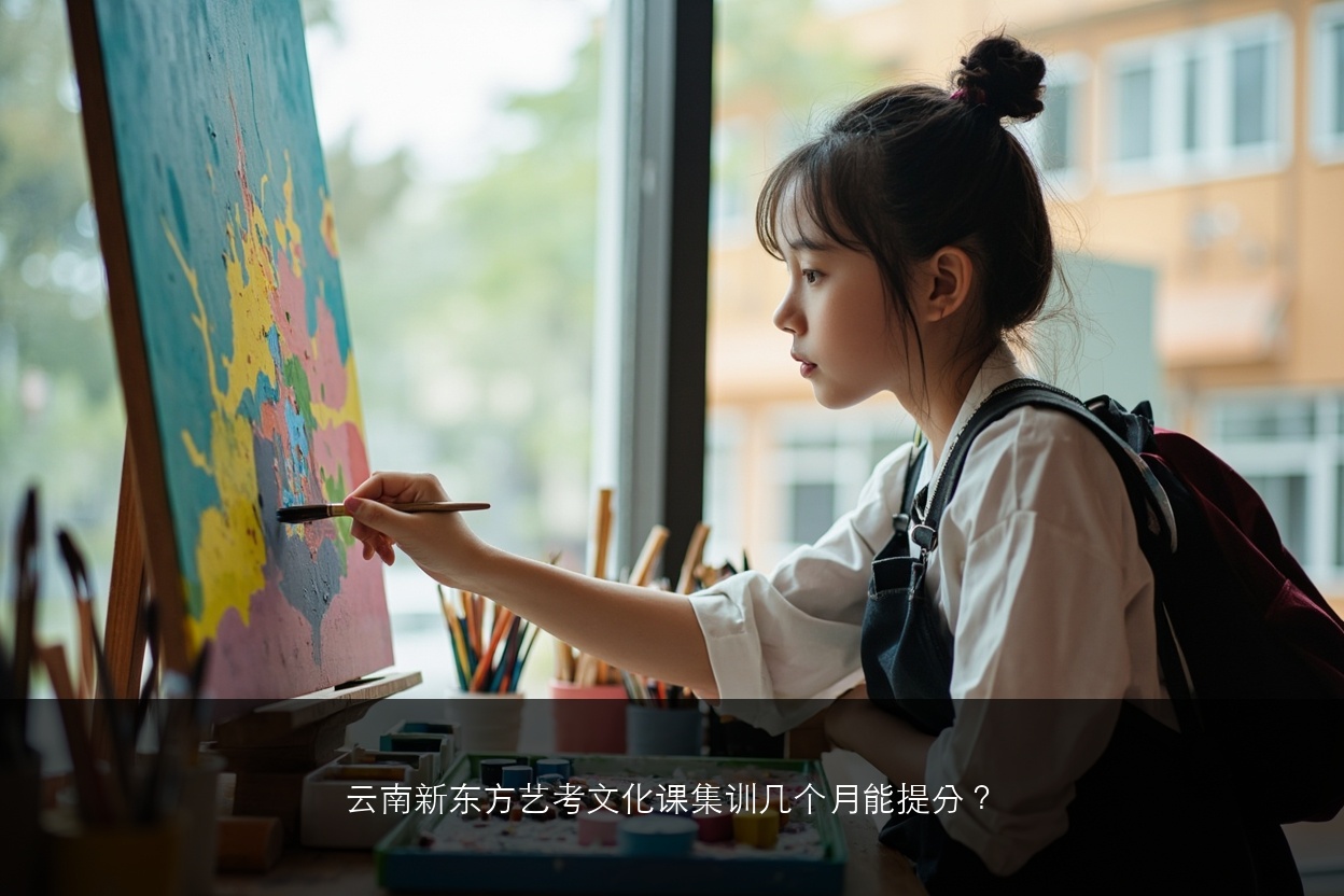 云南新东方艺考文化课集训几个月能提分？