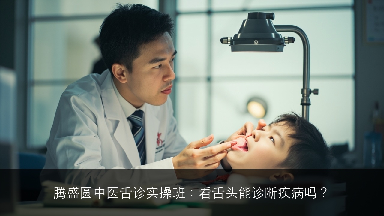 腾盛圆中医舌诊实操班：看舌头能诊断疾病吗？