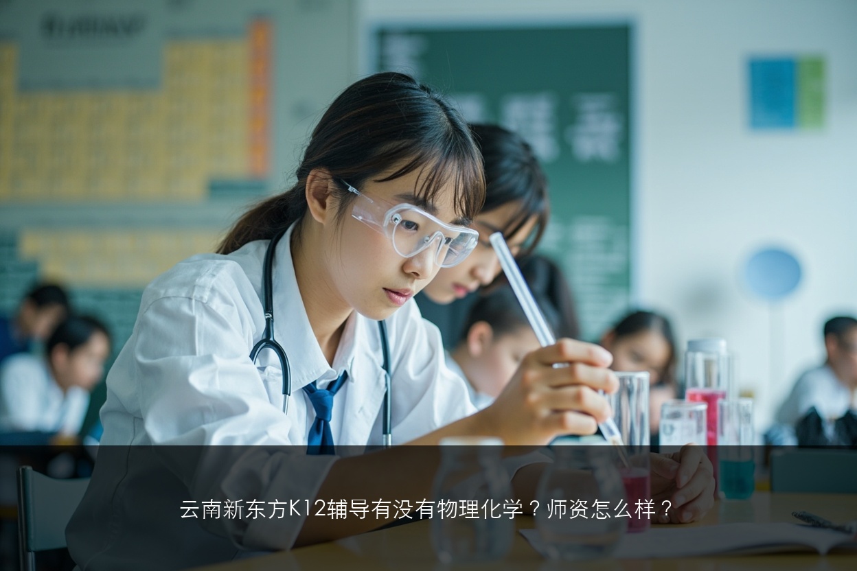 云南新东方K12辅导有没有物理化学？师资怎么样？