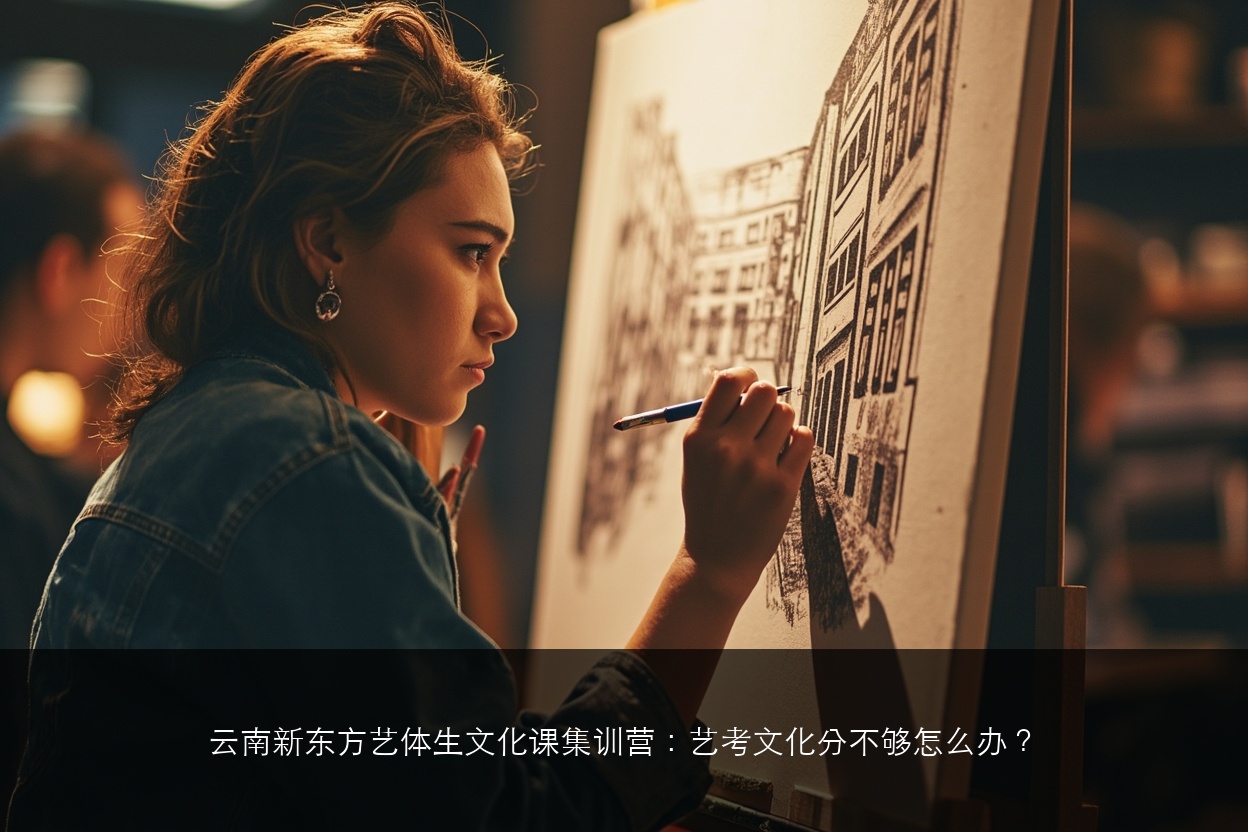 云南新东方艺体生文化课集训营：艺考文化分不够怎么办？