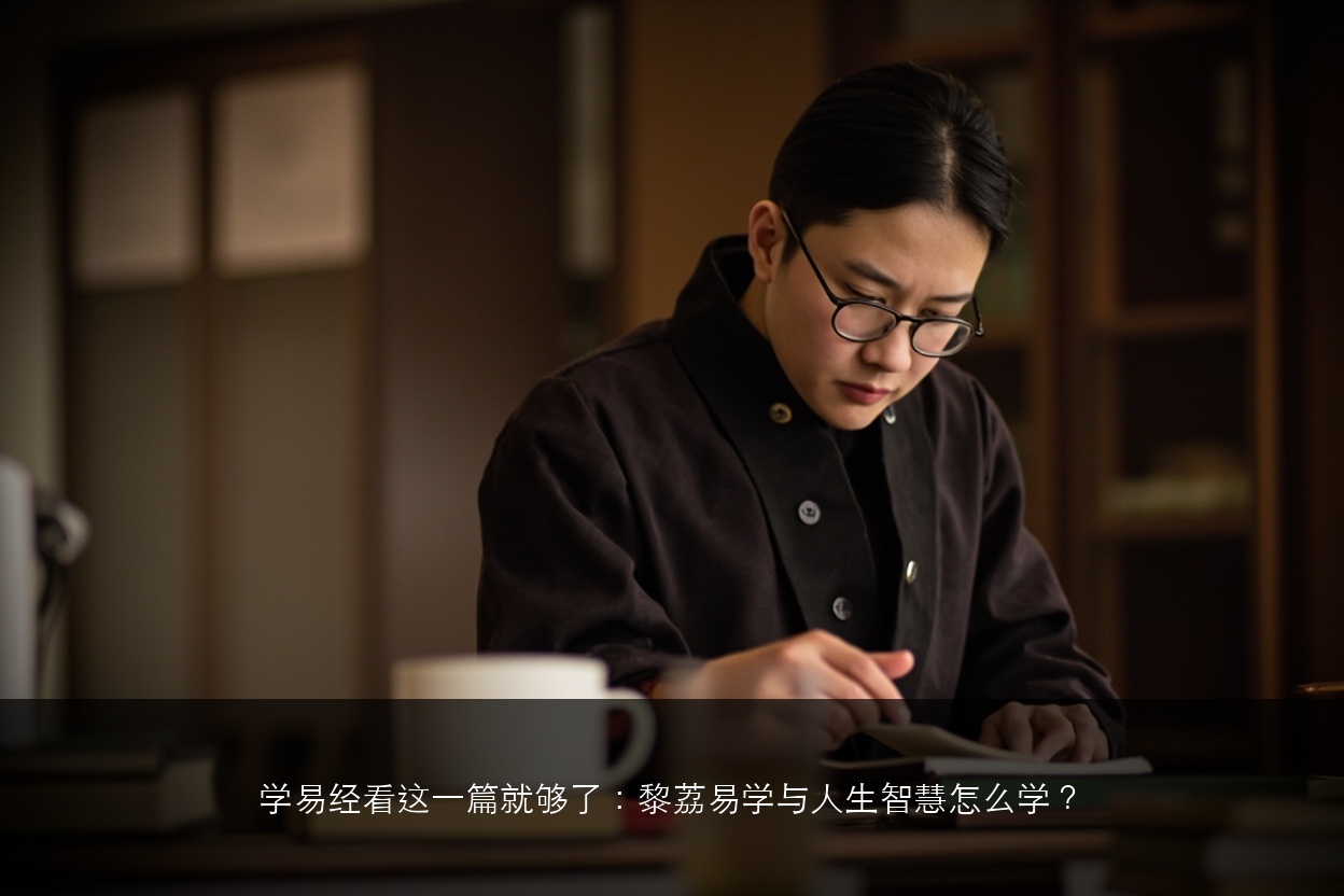 学易经看这一篇就够了：黎荔易学与人生智慧怎么学？