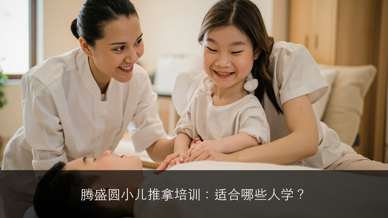 腾盛圆小儿推拿培训：适合哪些人学？