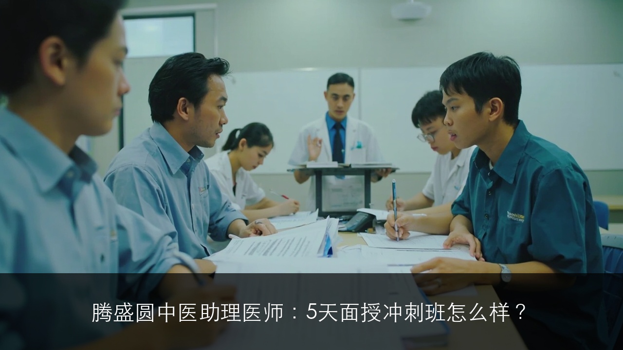 腾盛圆中医助理医师：5天面授冲刺班怎么样？