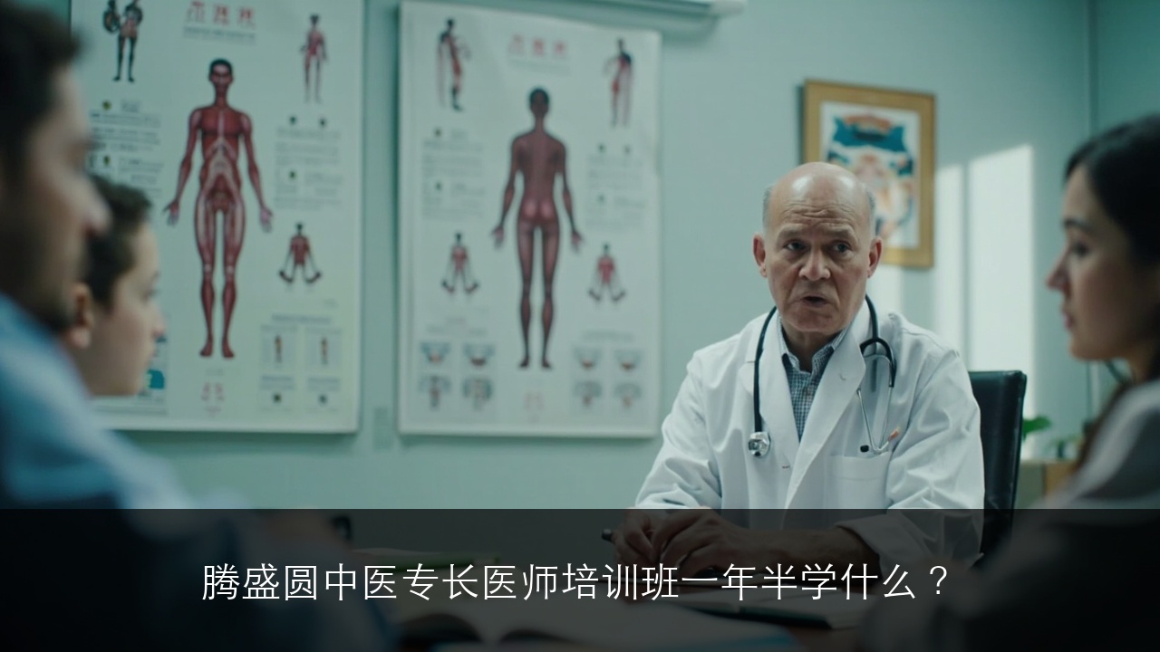 腾盛圆中医专长医师培训班一年半学什么？