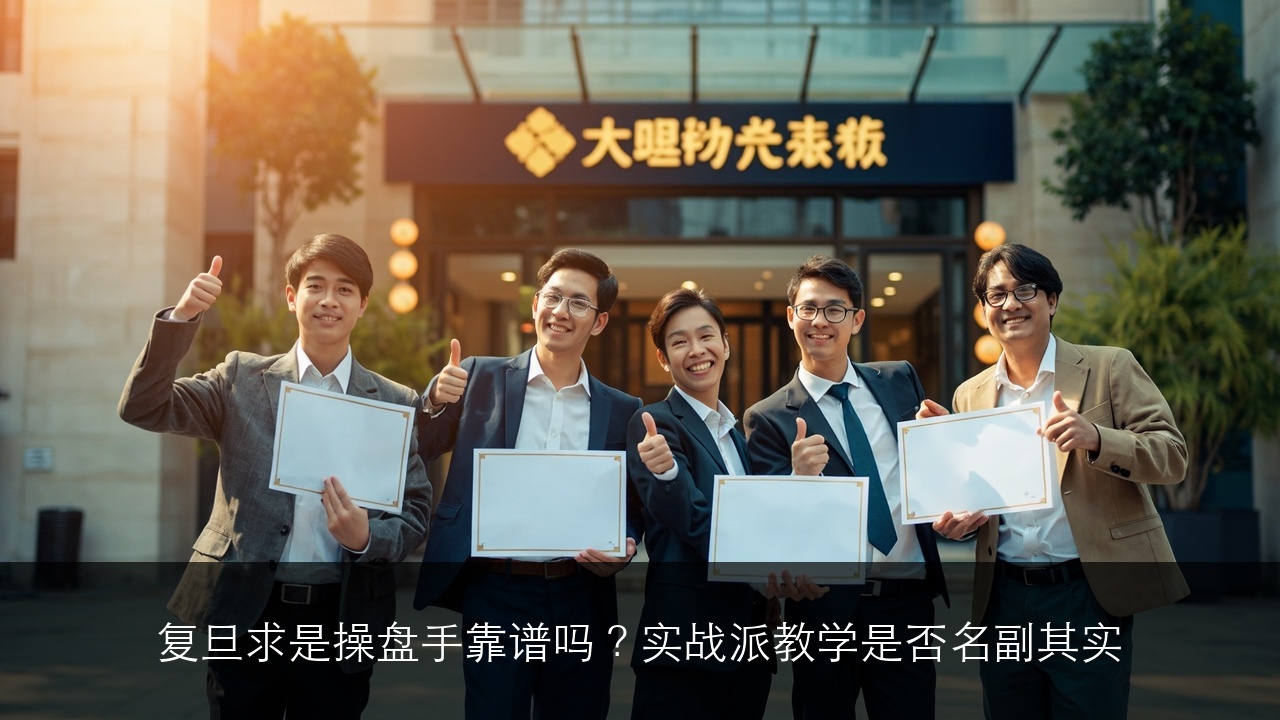 复旦求是操盘手靠谱吗？实战派教学是否名副其实