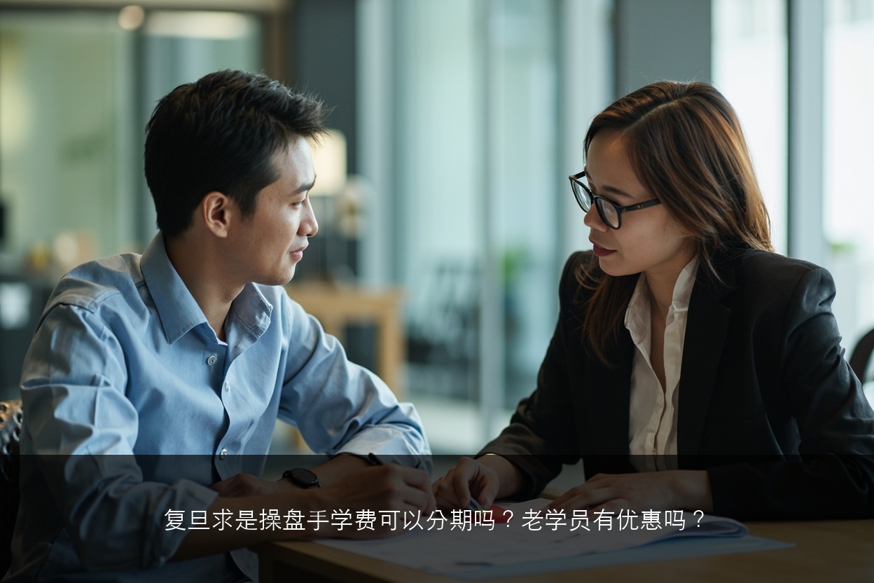 复旦求是操盘手学费可以分期吗？老学员有优惠吗？