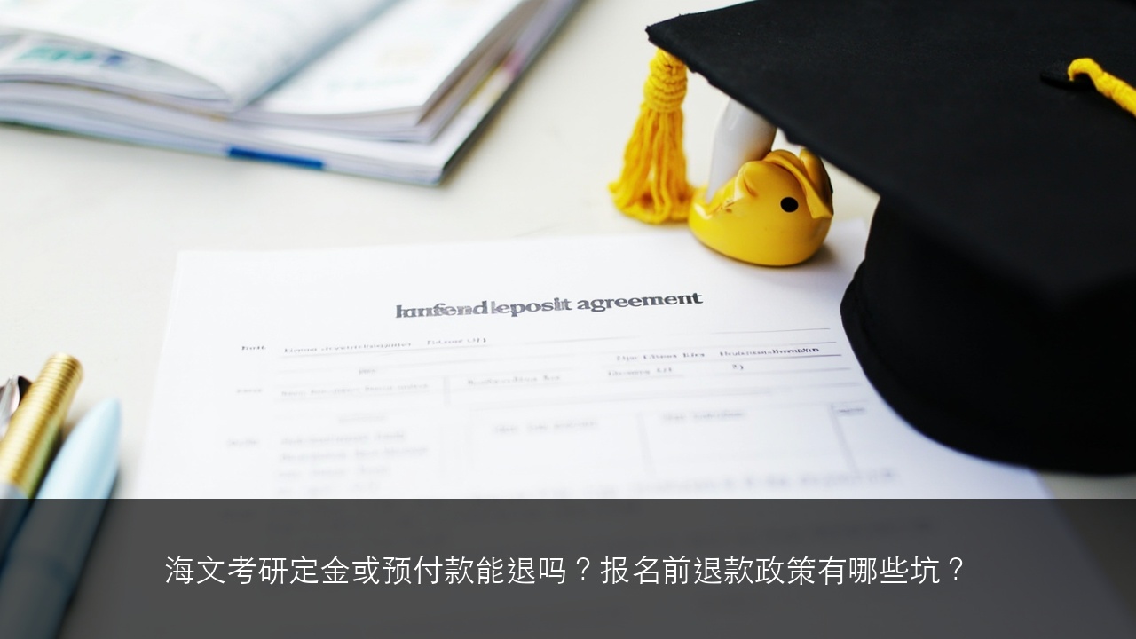 海文考研定金或预付款能退吗?报名前退款政策有哪些坑?