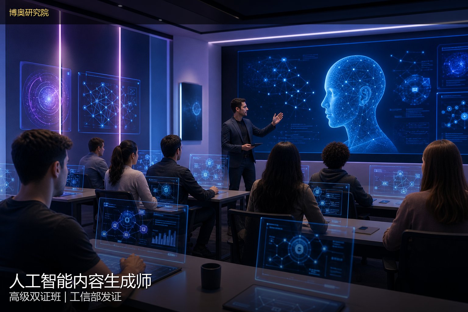 博奥研究院人工智能内容生成师高级证好考吗？看完这篇你就明白了