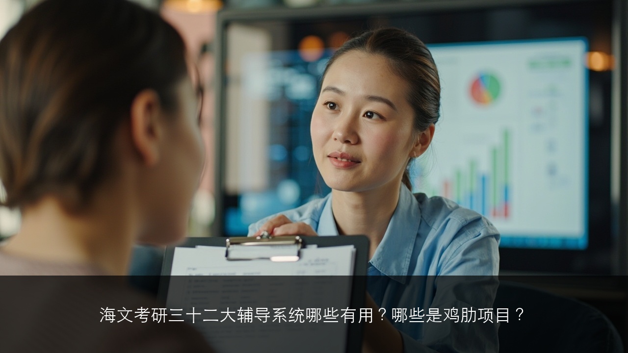 海文考研三十二大辅导系统哪些有用?哪些是鸡肋项目?