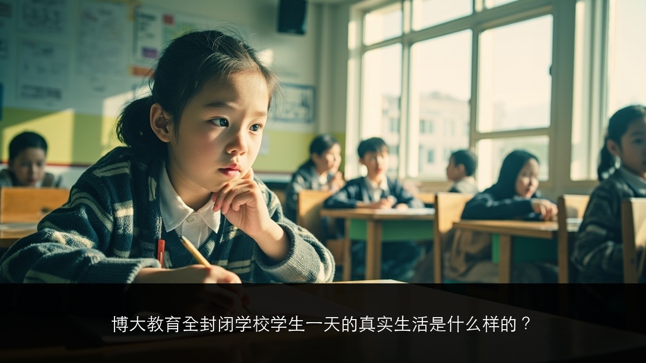 博大教育全封闭学校学生一天的真实生活是什么样的?