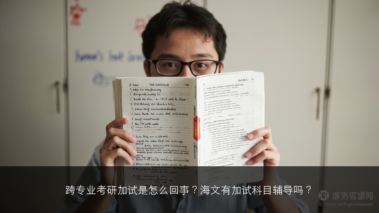 跨专业考研加试是怎么回事?海文有加试科目辅导吗?