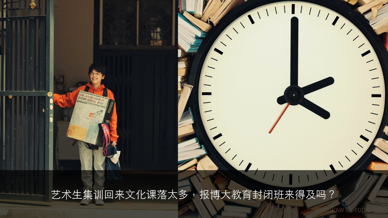 艺术生集训回来文化课落太多,报博大教育封闭班来得及吗?