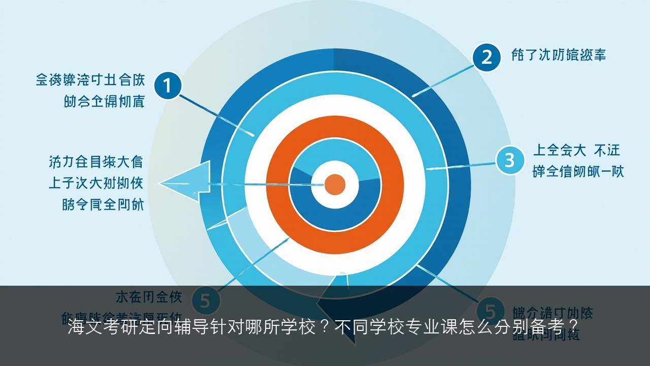 海文考研定向辅导针对哪所学校?不同学校专业课怎么分别备考?
