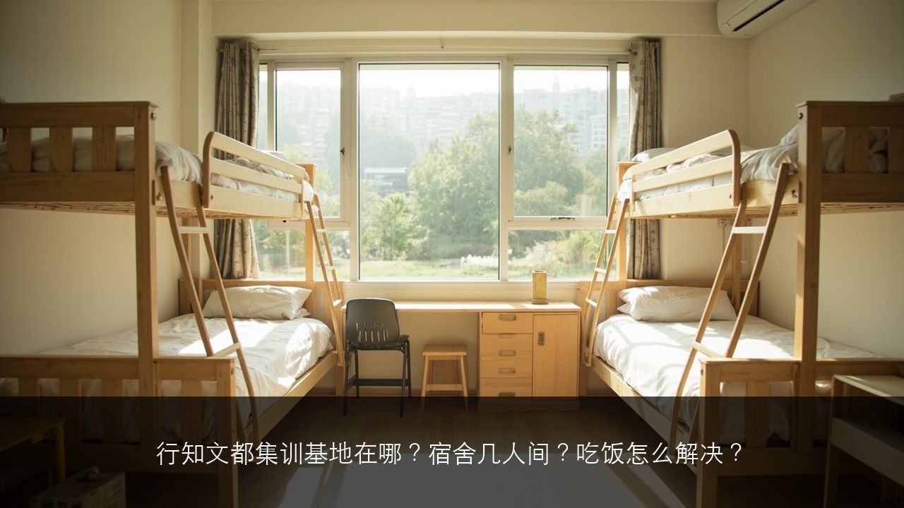 行知文都集训基地在哪?宿舍几人间?吃饭怎么解决?