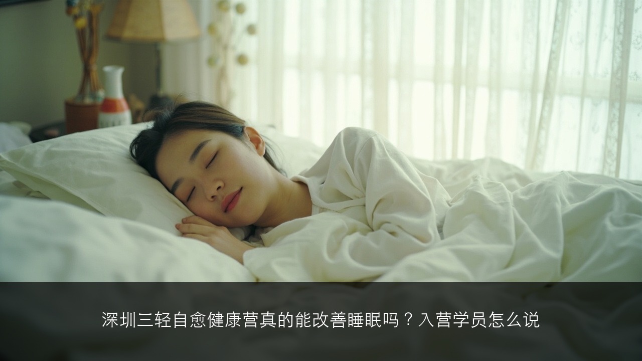深圳三轻自愈健康营真的能改善睡眠吗？入营学员怎么说