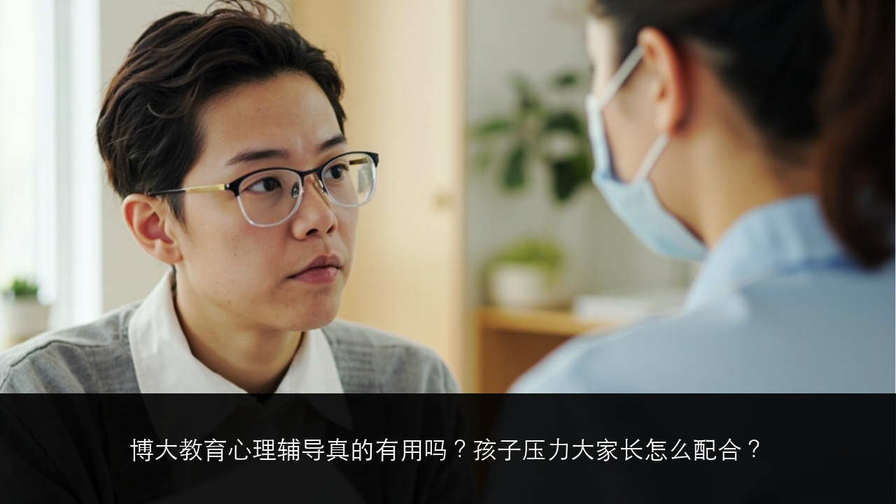 博大教育心理辅导真的有用吗?孩子压力大家长怎么配合?
