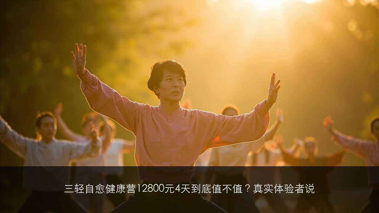 三轻自愈健康营12800元4天到底值不值？真实体验者说